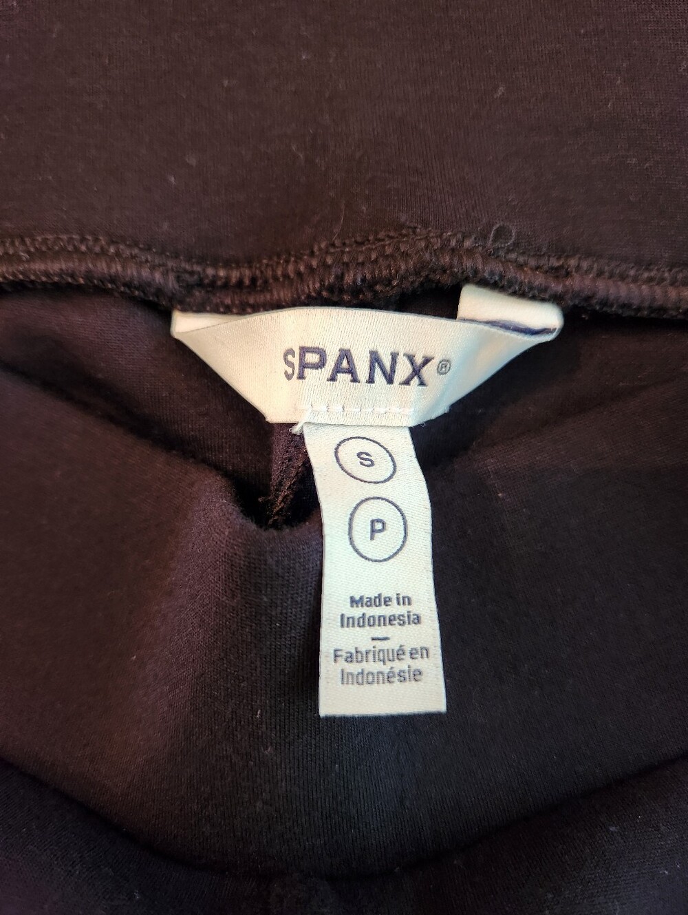 Spanx Air Essentials Black Barrel Leg Pants Size Small - Picture 3 of 3